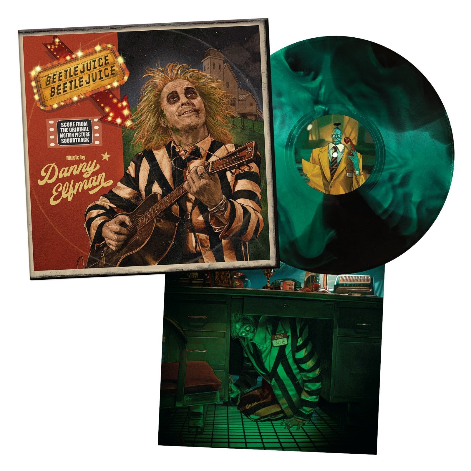 Beetlejuice Beetlejuice Score - Danny Elfman (Colored Vinyl LP) [Limit ...