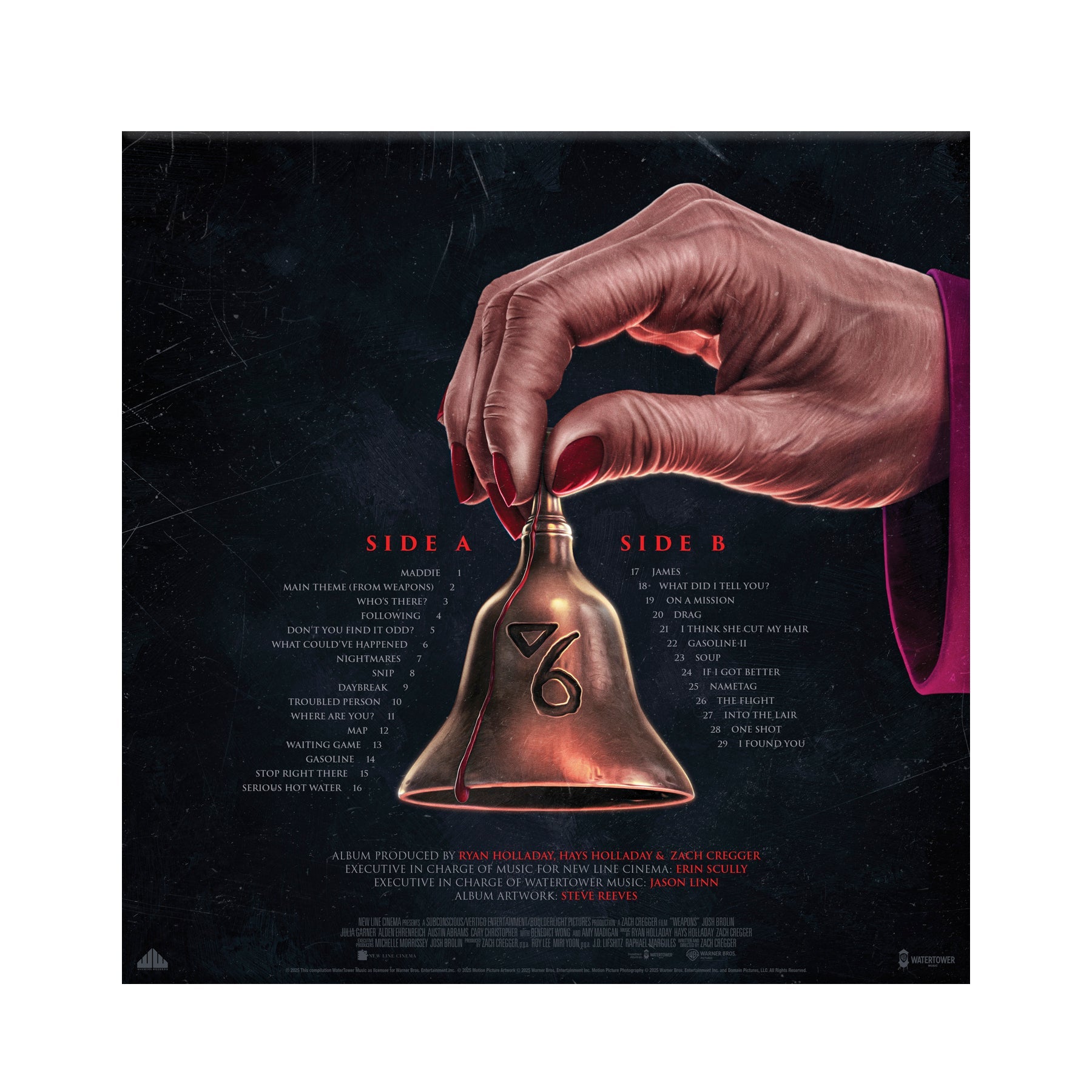 WEAPONS (Original Motion Picture Soundtrack) *PREORDER* - 12" Vinyl LP - LIMITED COLOR
