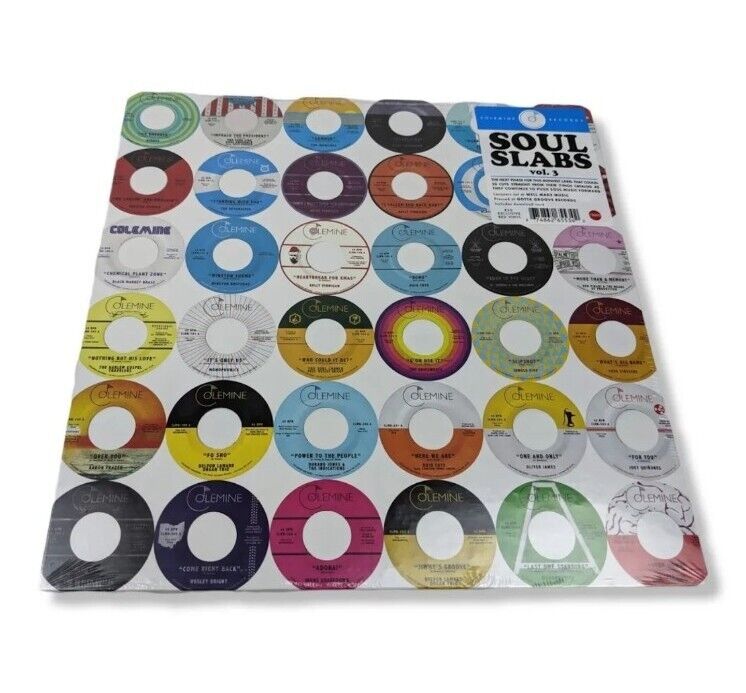Soul Slabs Vol. 3 [ 2x LP 2021 ] RSD RED COLOR Vinyl Colemine Records FUNK SOUL