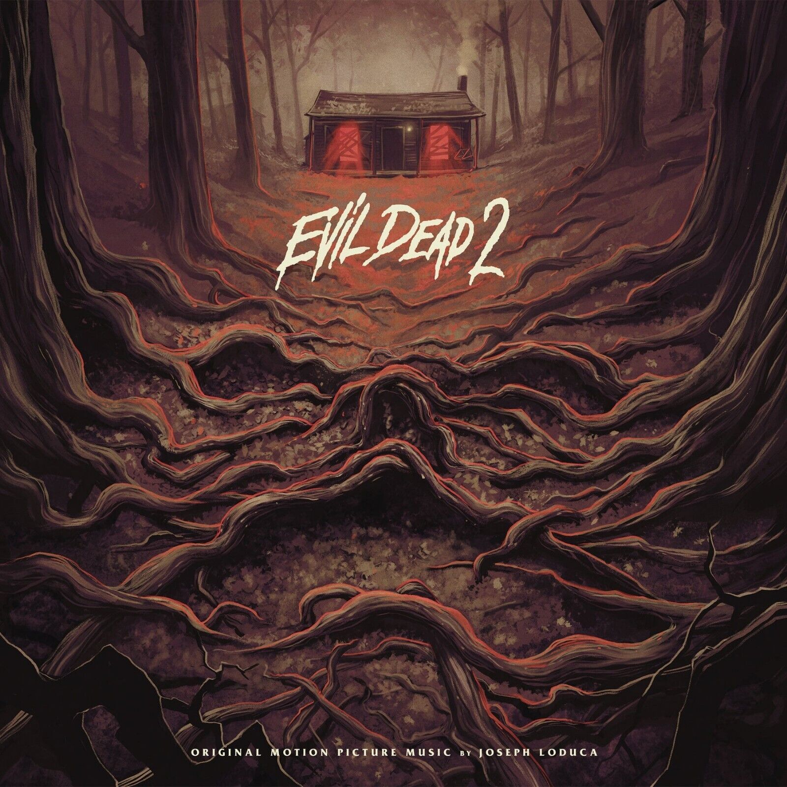 Evil Dead 2 LP Movie Soundtrack Horror Hand Poured Vinyl Record Album "Woods"