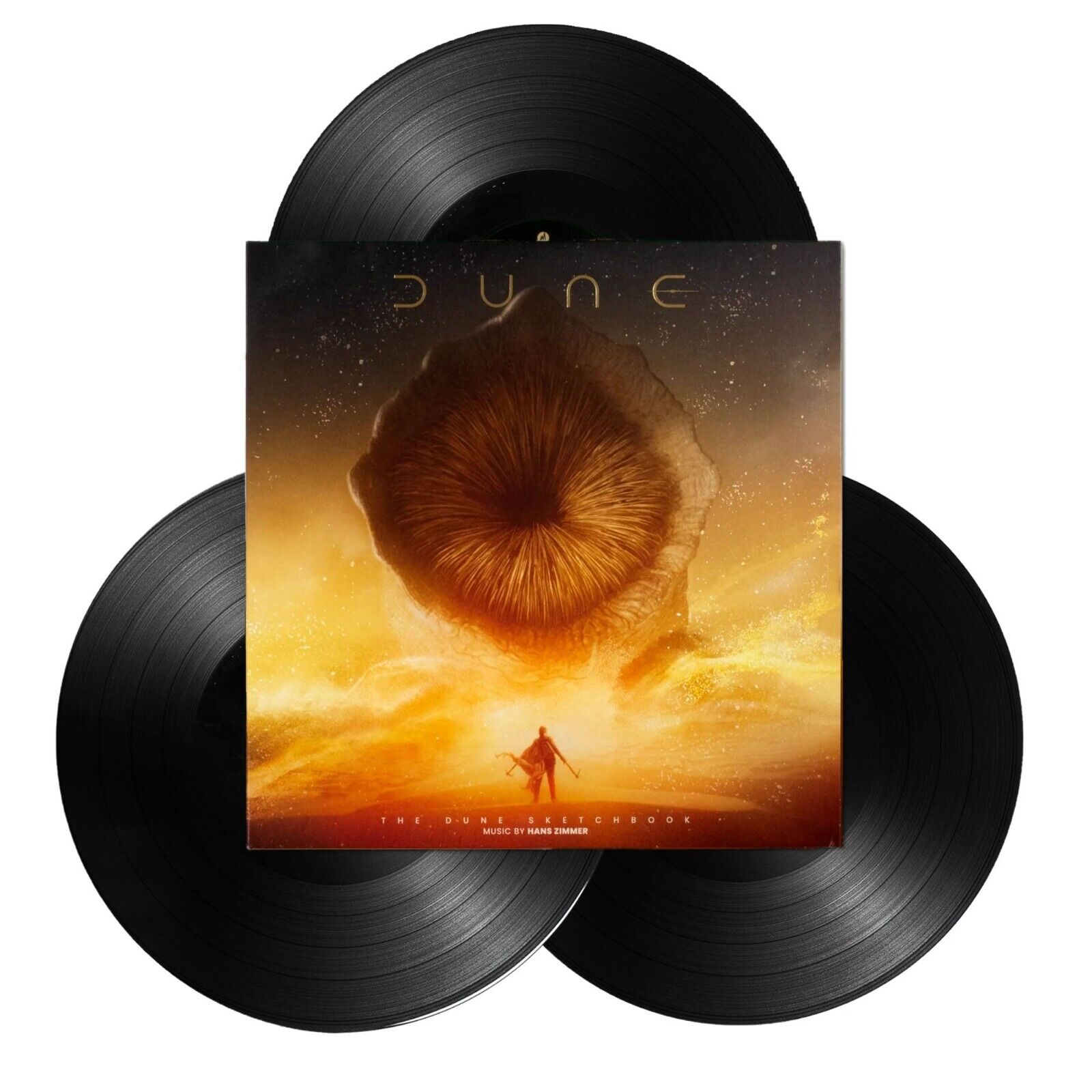 Dune Sketchbook HANZ ZIMMER 3x Vinyl LP 2022 Mondo Deluxe Soundtrack OST Black