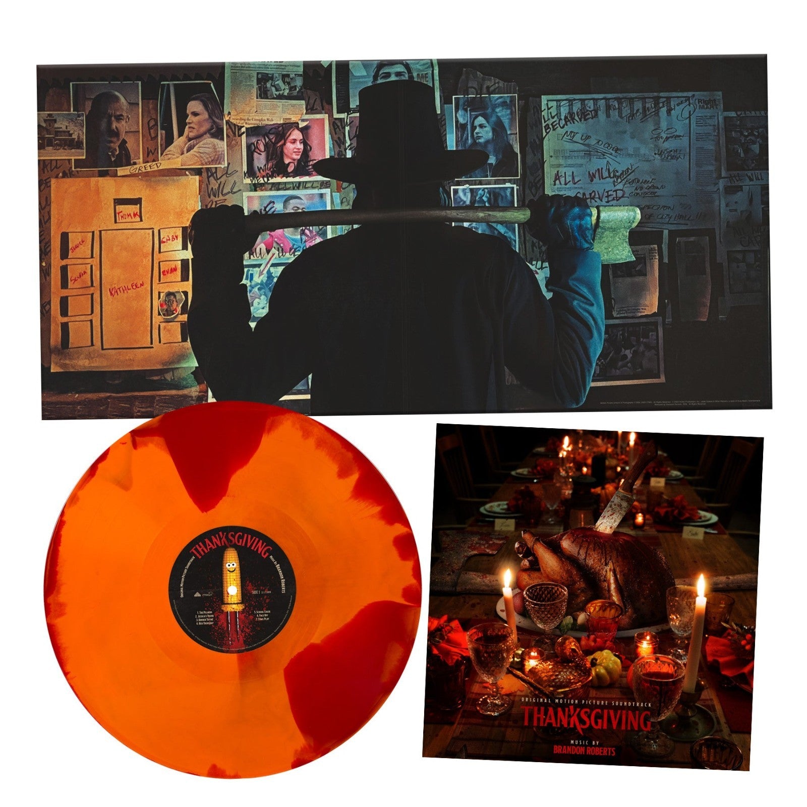 Thanksgiving Horror Movie Soundtrack / Score (Vinyl LP) Color Variant Eli Roth