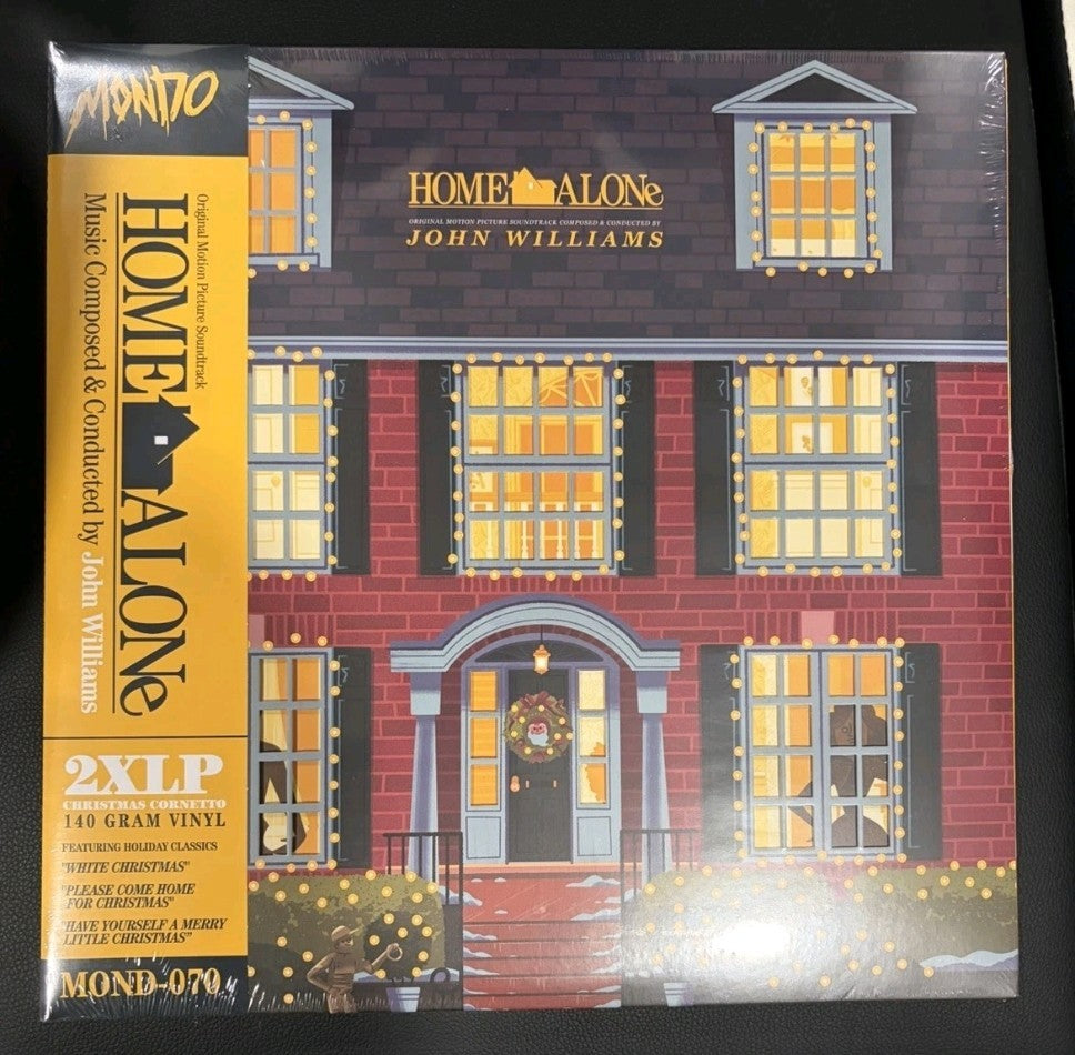 Home Alone Original Motion Picture Soundtrack  New 2 LP Christmas Cornetto Vinyl