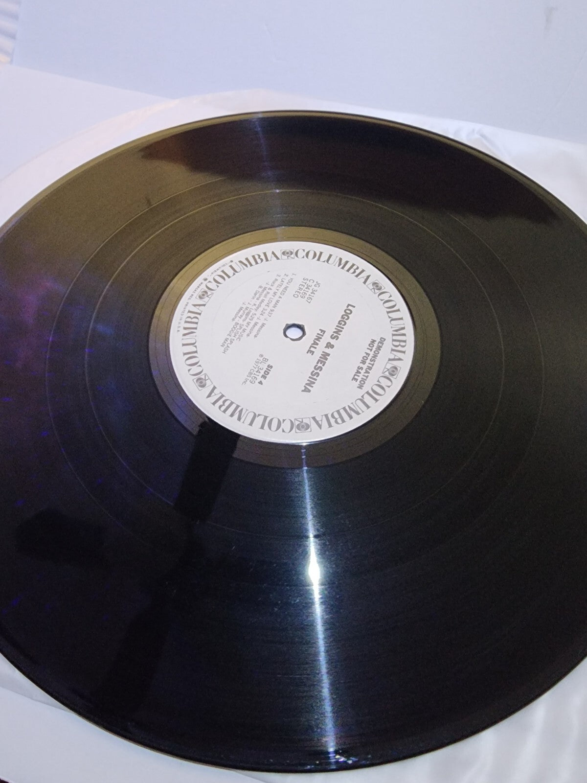 Loggins & Messina- Finale Live Vinyl 2 LP NM White Label Promo 1977 COUNTRY ROCK