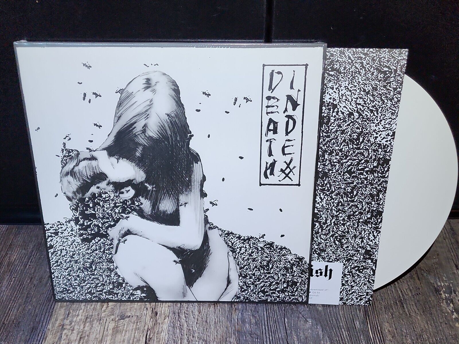 DEATH INDEX Self Titled New Vinyl Record White Color LP Hardcore Punk Rock