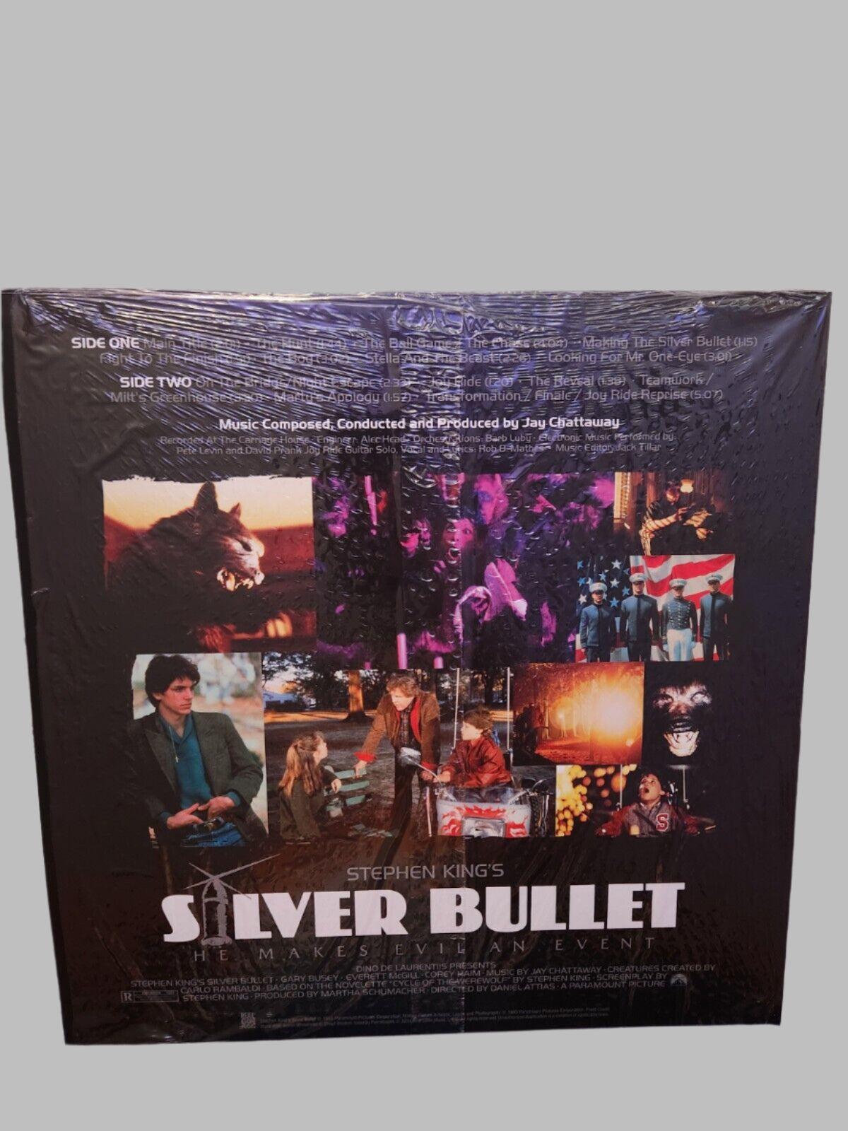 STEPHEN KING SILVER BULLET SOUNDTRACK LTD WAX MAGE COLOR Vinyl LP Horror Score