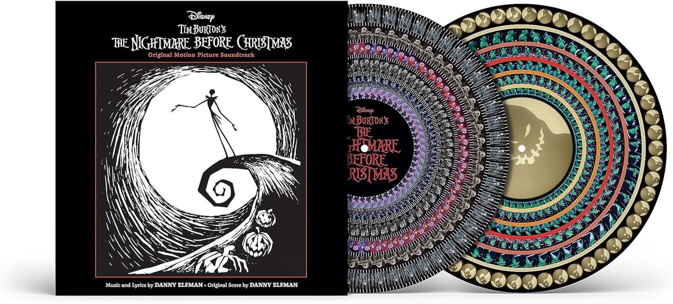 Tim Burton's The Nightmare Before Christmas OST Zoetrope Vinyl 2 LP Danny Elfman