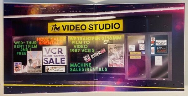 Video Violence Soundtrack Terror Vision Vinyl LP Pink & Blood Splatter LTD COLOR