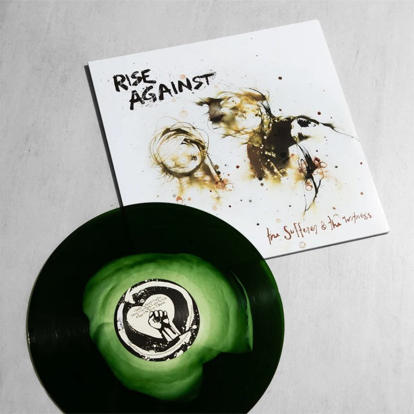 RISE AGAINST The Sufferer & the Witness + Bonus Track - Vinyl LP Slime Green NEW