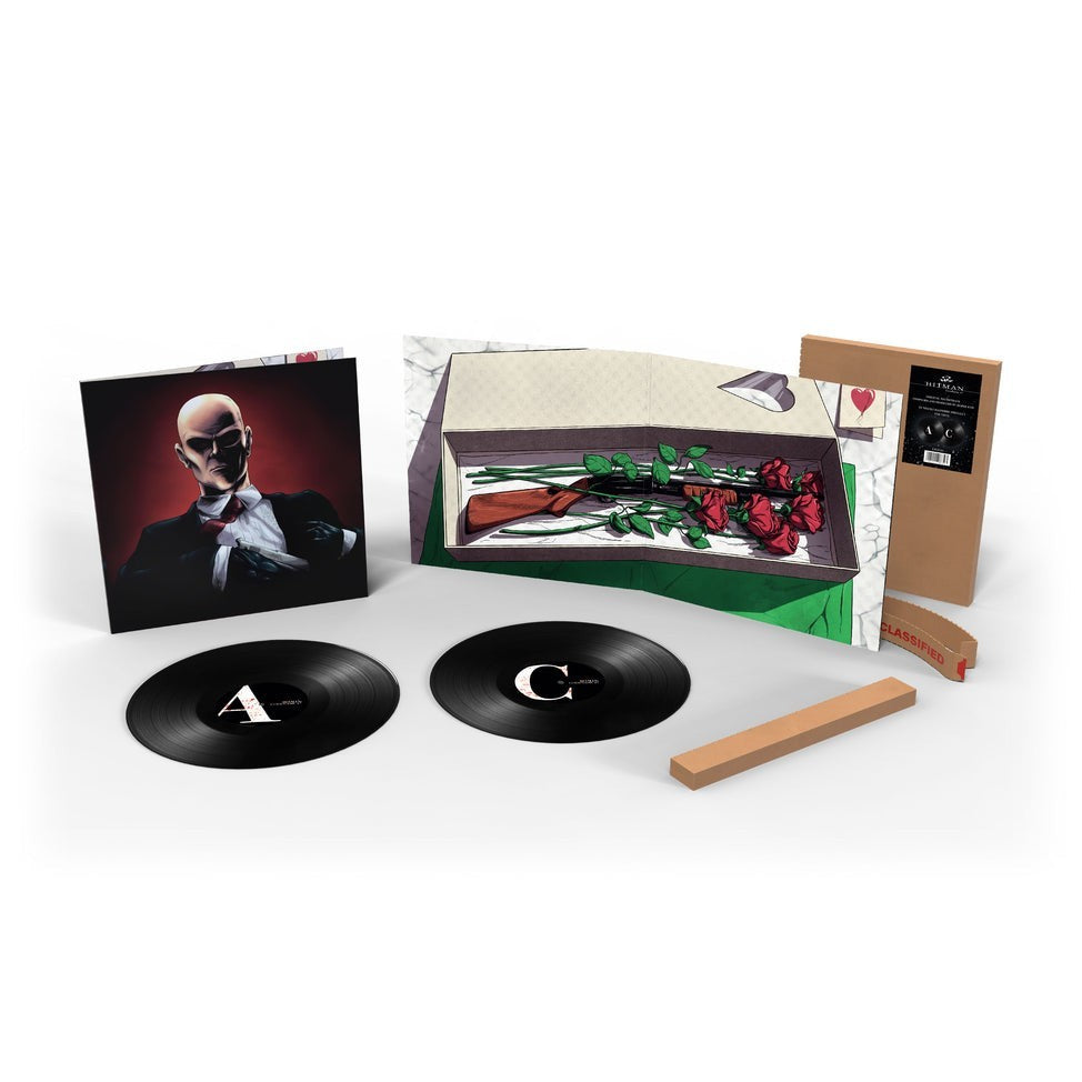 HITMAN: CODENAME 47 + #2 LOT VINYL LP  CLASSIFIED DELUXE Jesper Kyd Video Game