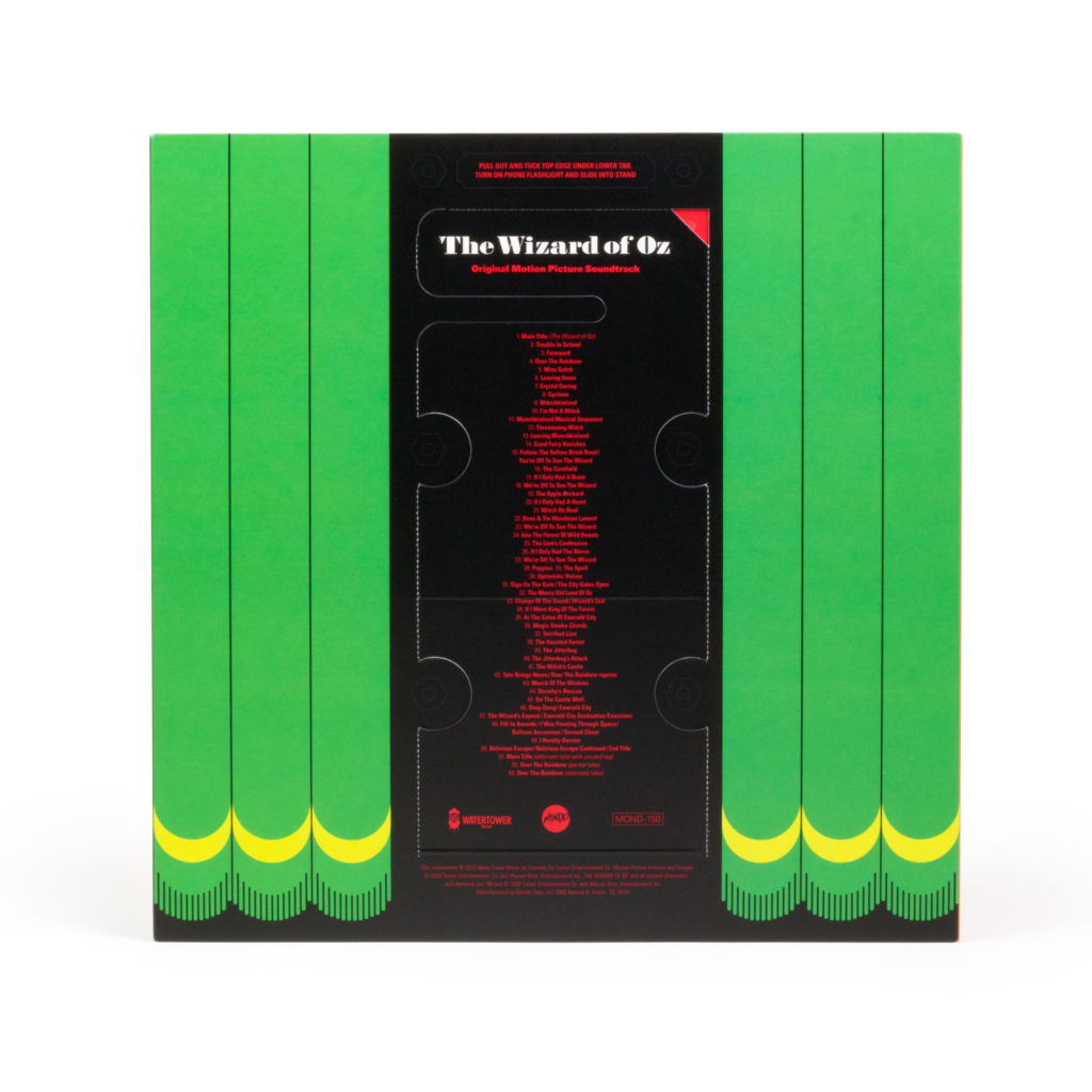 The Wizard of Oz - Expanded Motion Picture Soundtrack 3X LP Mondo Vinyl Box Set