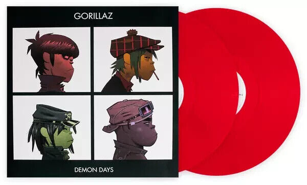Gorillaz Demon Days (Exclusive Limited Half Speed Red Vinyl 2 LP) NEW/SEALED