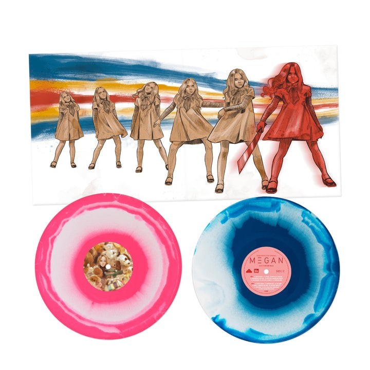 M3gan/ Megan: Horror Soundtrack Vinyl - NEW - 2 LP Limited Color Variant Waxwork