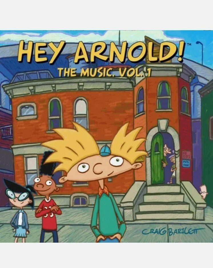 Hey Arnold! The Music, Vol 1 LIMITED 50 Nickelodeon "Dirt Filled" LP Jim Lang