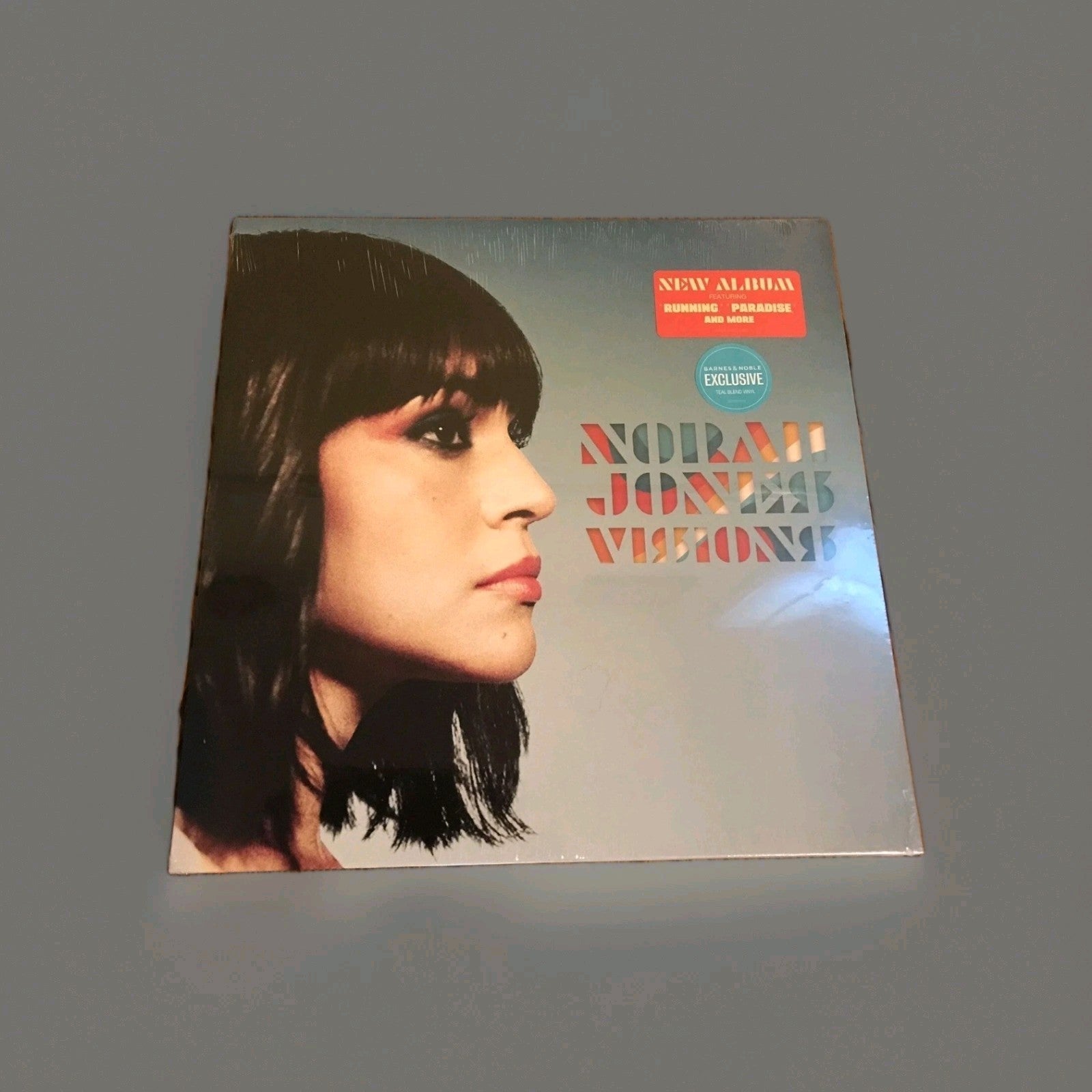 Norah Jones Visions ‎Exclusive Limited  Teal Colored Vinyl LP Record Blue Note