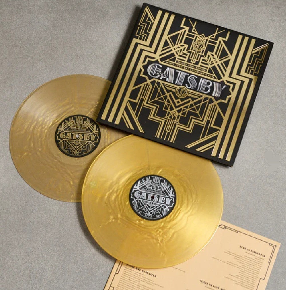 The Great Gatsby Soundtrack - DELUXE EDITION Gold Nugget 2 LP Vinyl NEW/SEALED
