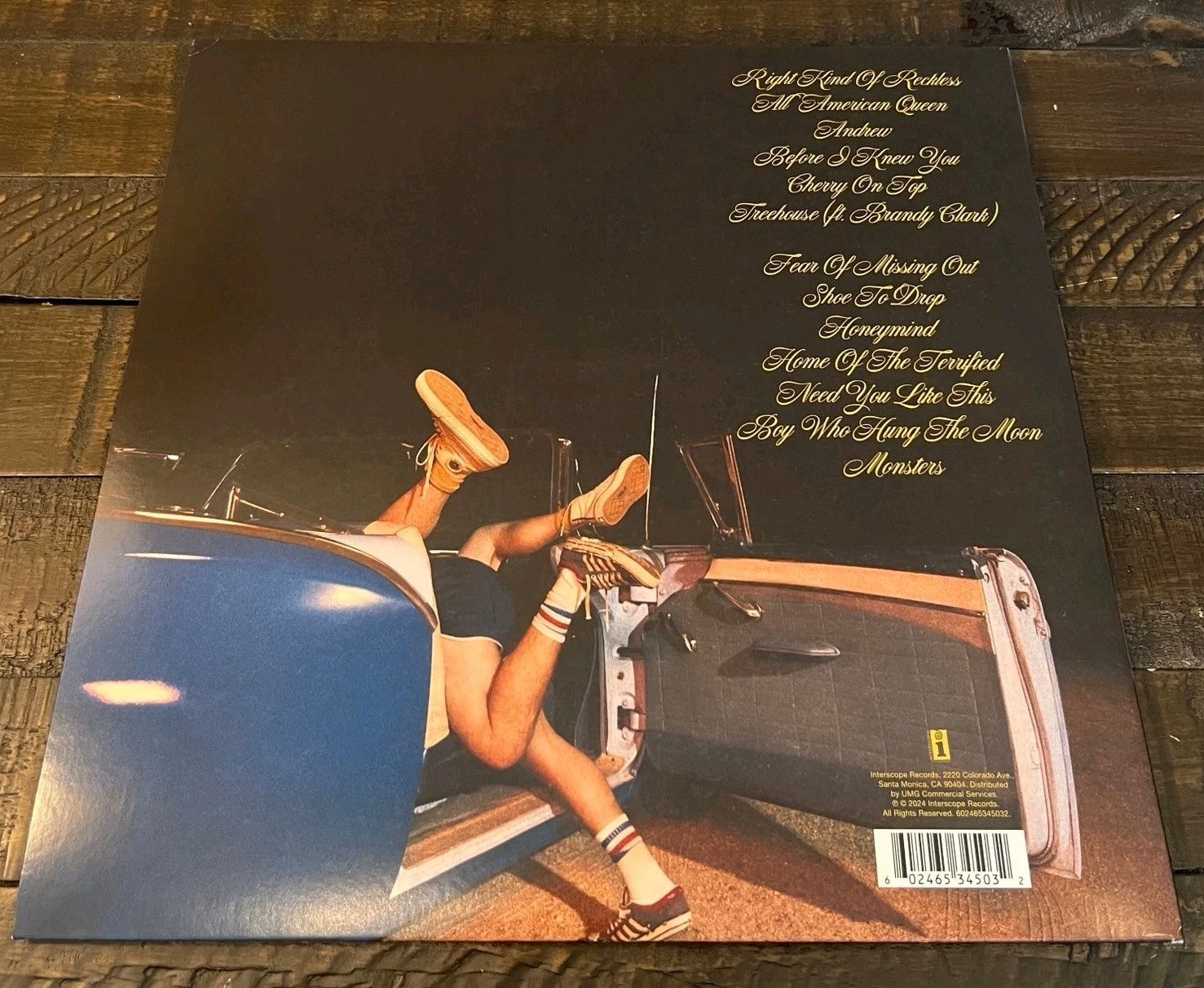 Ben Platt - Honeymind (Vinyl Record) LIMITED Gold LP - 2024 Folk Americana Album