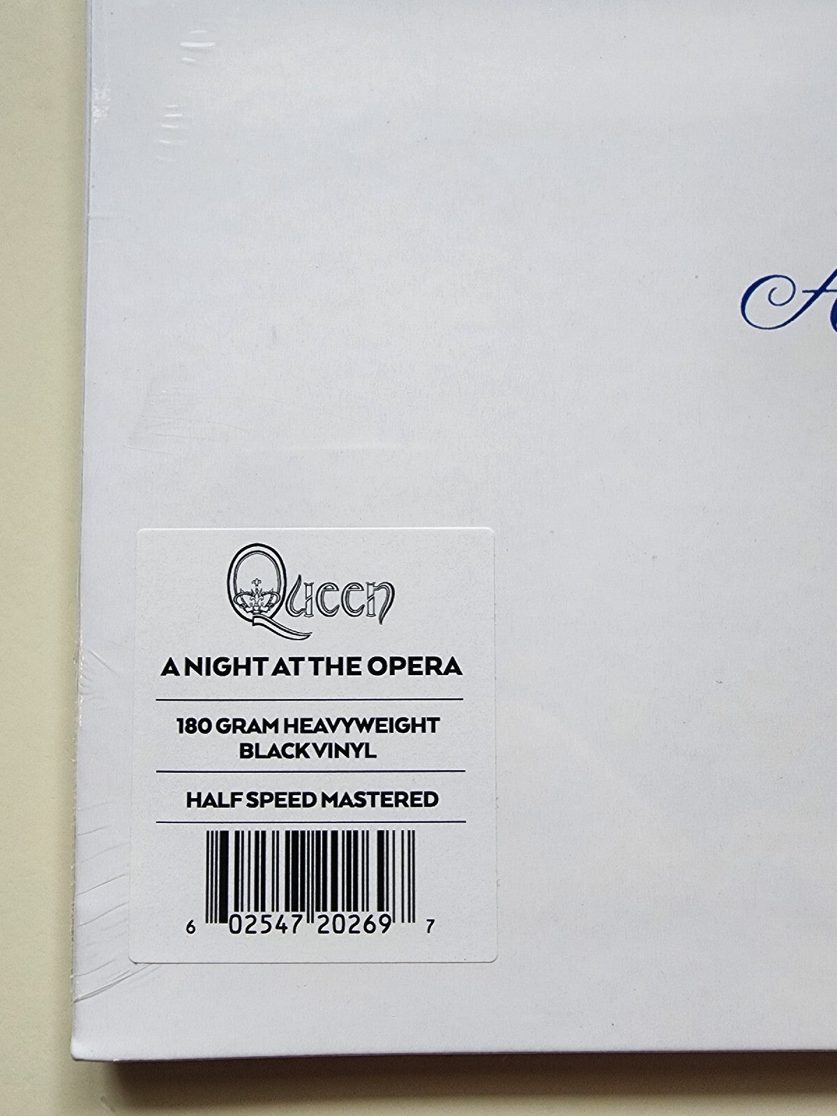 Queen A Night At The Opera 180G Half Speed Mastered Audiophile Vinyl 2015 LP 1/2