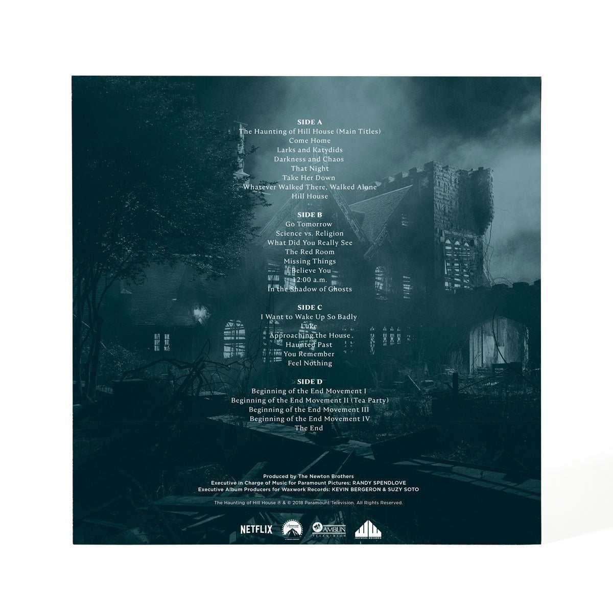 The Haunting of Hill House - 2 LP Soundtrack Horror Score - Colored Vinyl - New