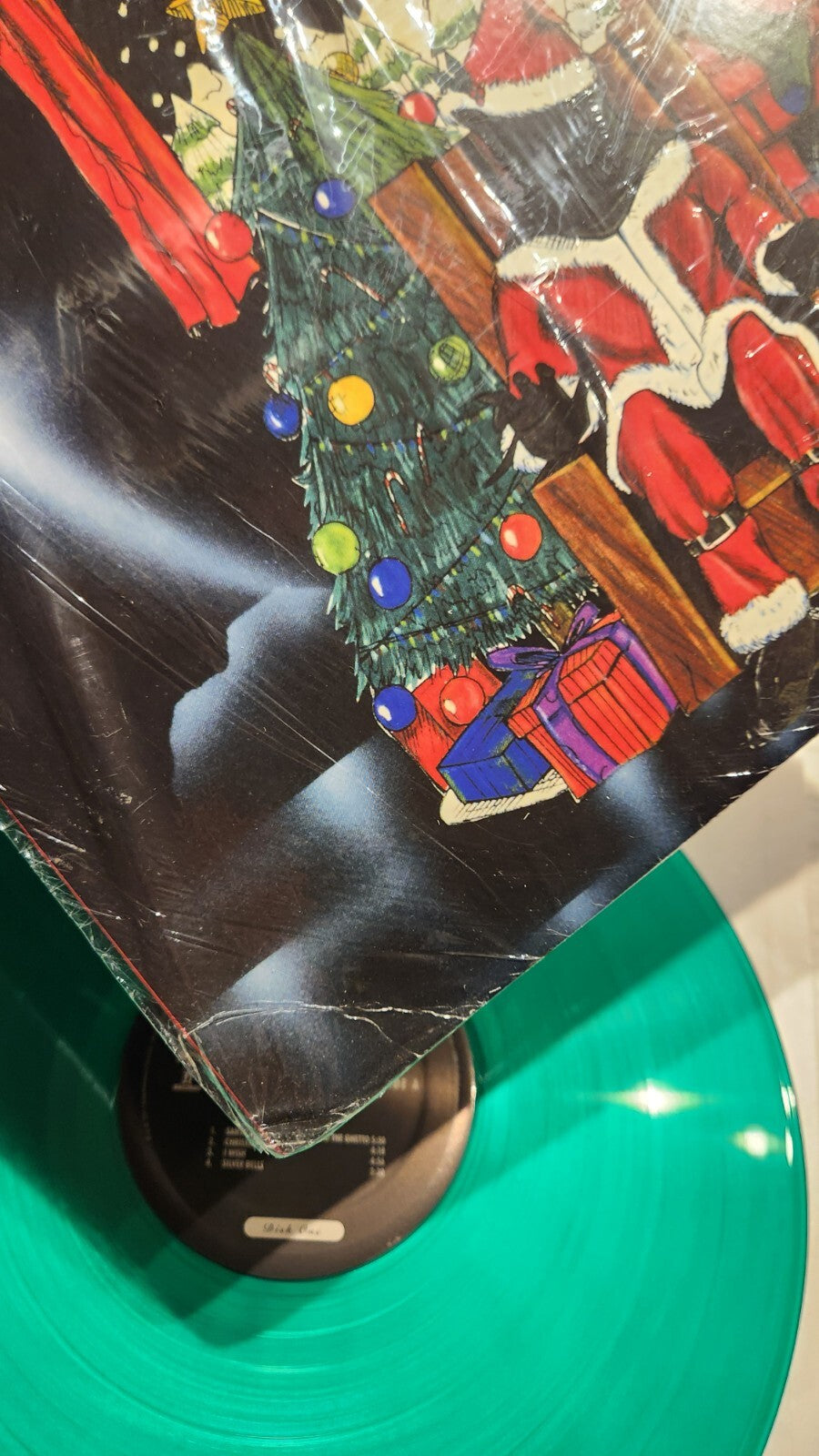 Christmas On Death Row Limited 2 LP Clear Green Vinyl Record Album Snoop Dogg
