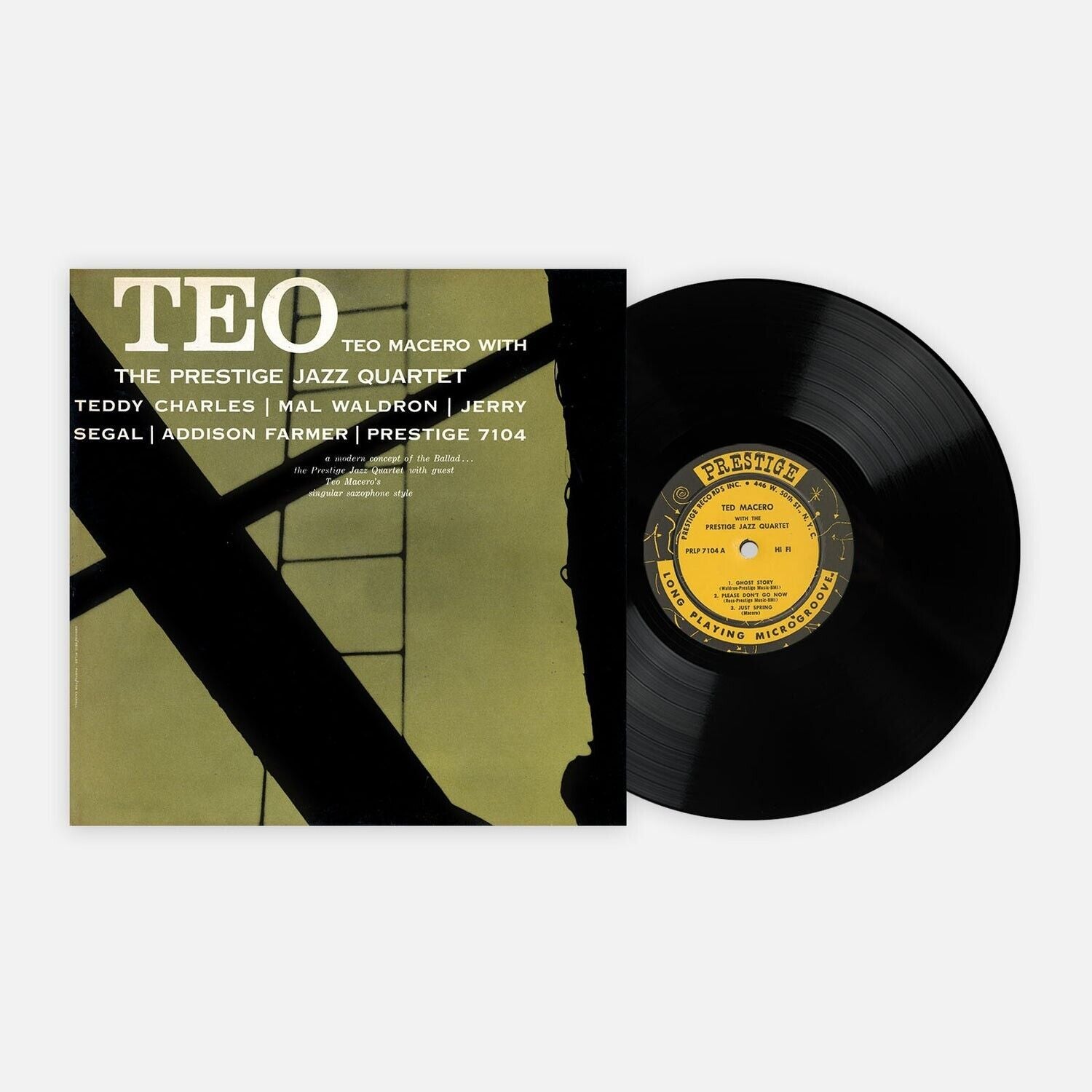 Teo Macero With The Prestige Jazz Quartet 180G AAA Vinyl LP OriginalMaster +Book