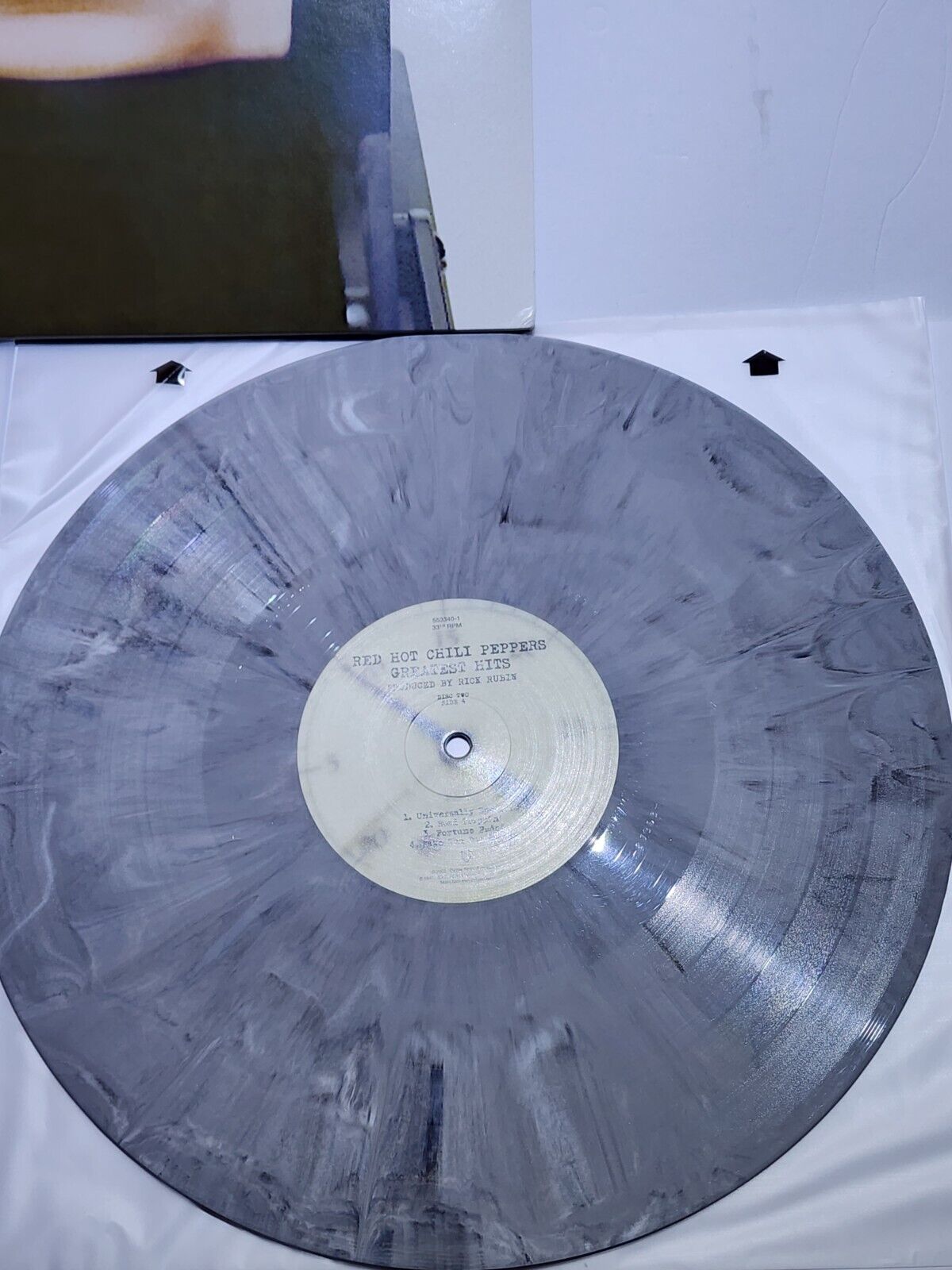 RED HOT CHILI PEPPERS GREATEST HITS Limited GRAY MARBLE Color Double Vinyl LP 🌶