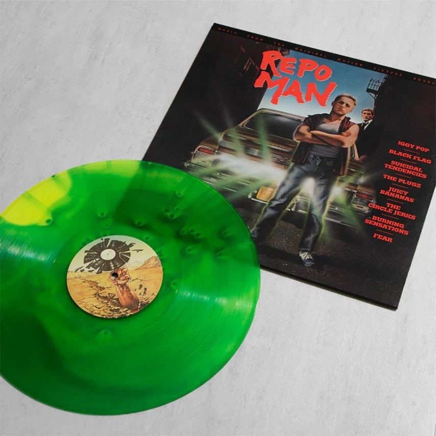 REPO MAN Soundtrack (Punk Music) Limited RADIOACTIVE GREEN Vinyl LP [NEW] OST