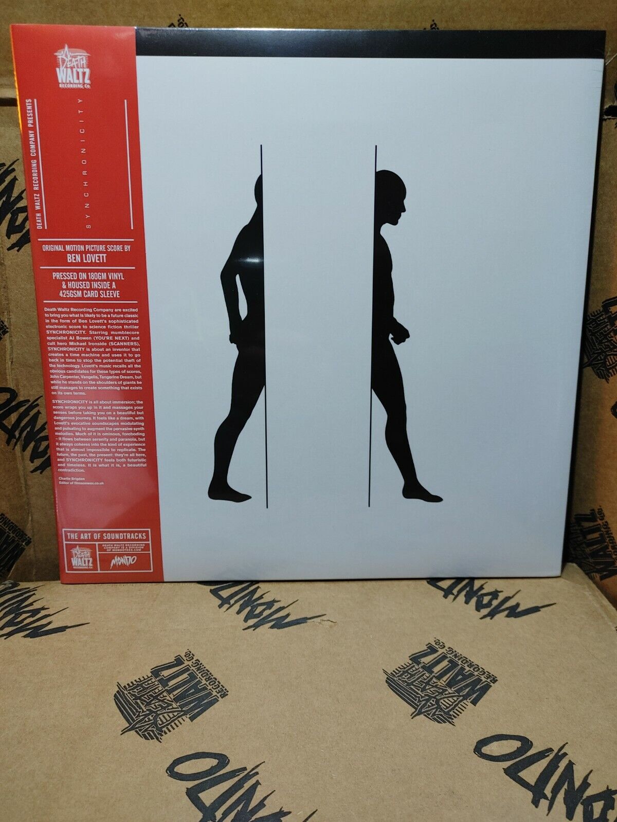 Synchronicity Soundtrack LP "Void" Color MONDO Scifi Trance Electronic