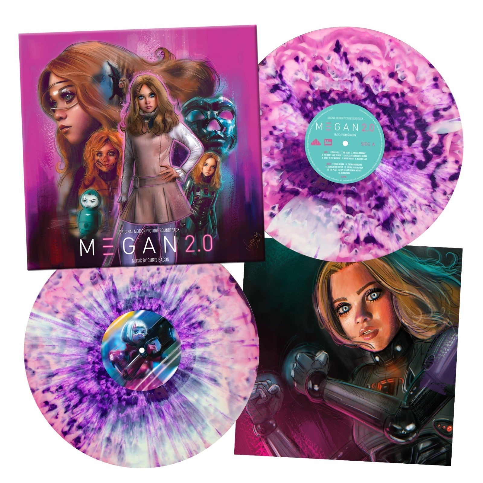 Megan 2.0 M3GAN TWO (PRE-ORDER) Soundtrack Vinyl  - 2 LP Limited Color Waxwork