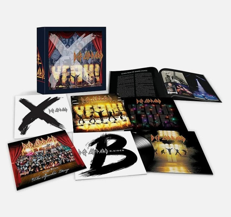 DEF LEPPARD VINYL COLLECTION VOLUME 3 THREE 180 GRAM VINYL 9 LP BOXED SET SEALED