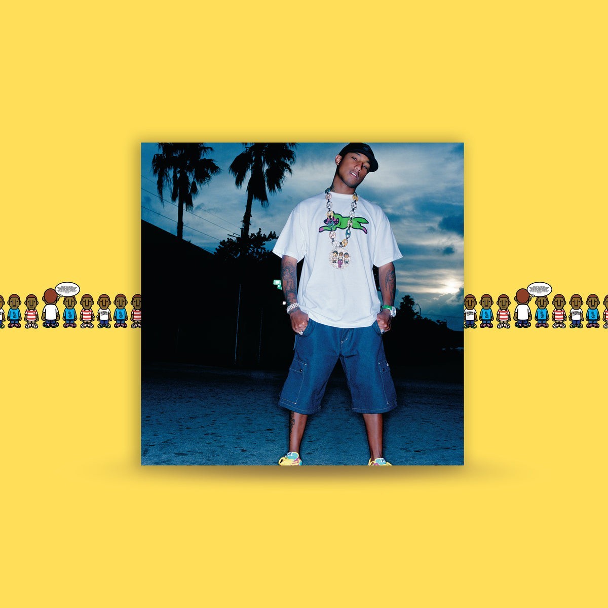 PHARRELL In My Mind IVC Edition 2LP Opaque Baby Blue Opaque Orchid Vinyl NERD