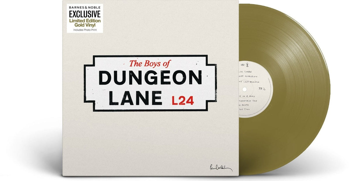 Paul McCartney - The Boys of Dungeon Lane LP Gold Vinyl + Photo NEW RELEASE