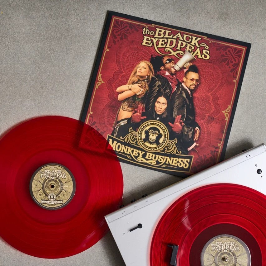 THE BLACK EYED PEAS MONKEY BUSINESS VINYL NEW! LIMITED RED LP! MY HUMPS, PUMP IT