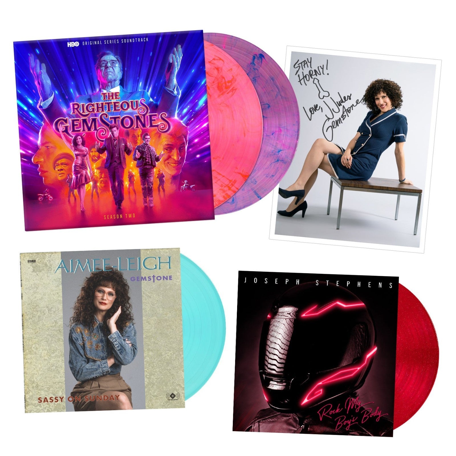 The Righteous Gemstones Season 2 (Color Vinyl LP) HBO Series Soundtrack + BONUS EP