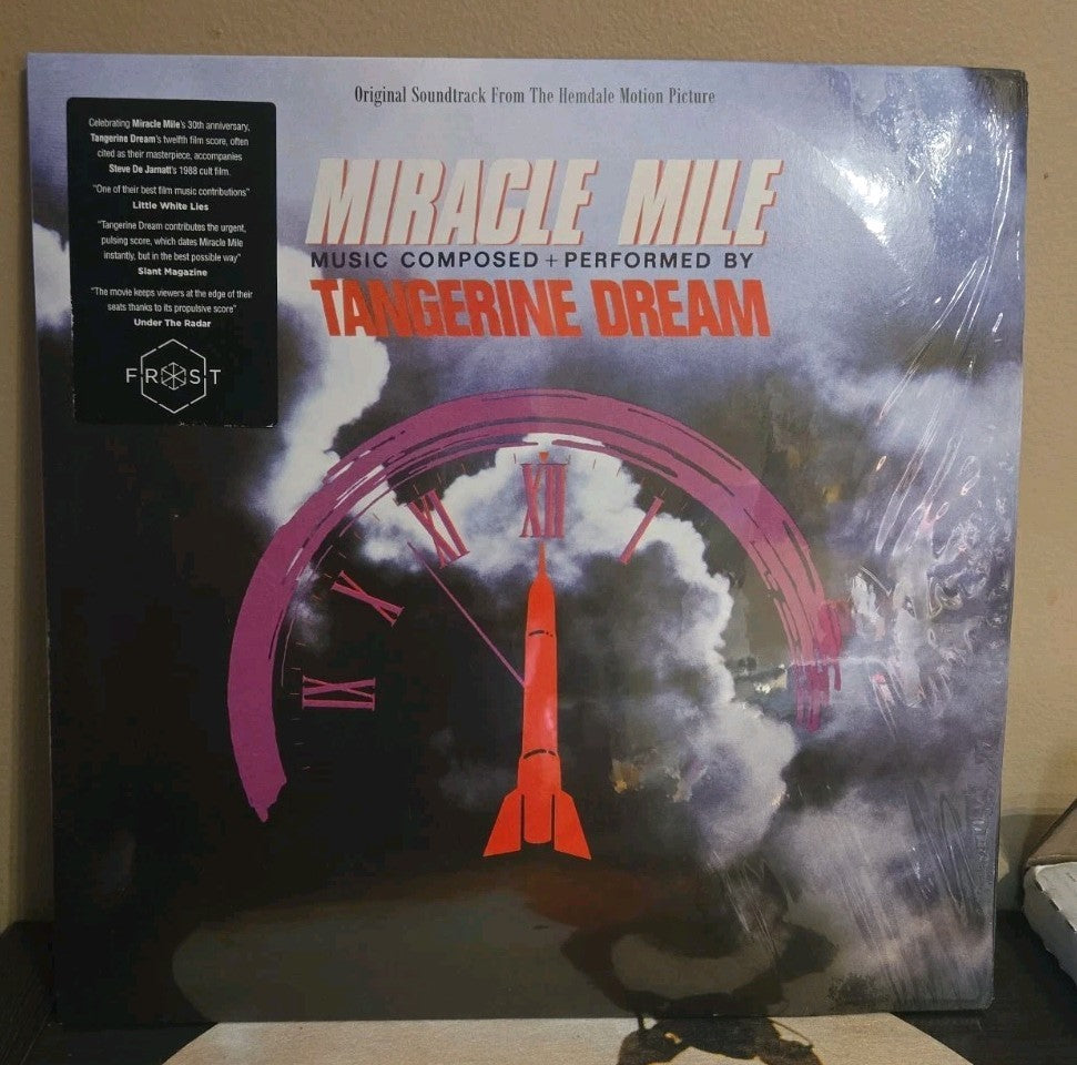 Miracle Mile - Original Soundtrack Black Vinyl - Tangerine Dream *DAMAGED SLEEVE