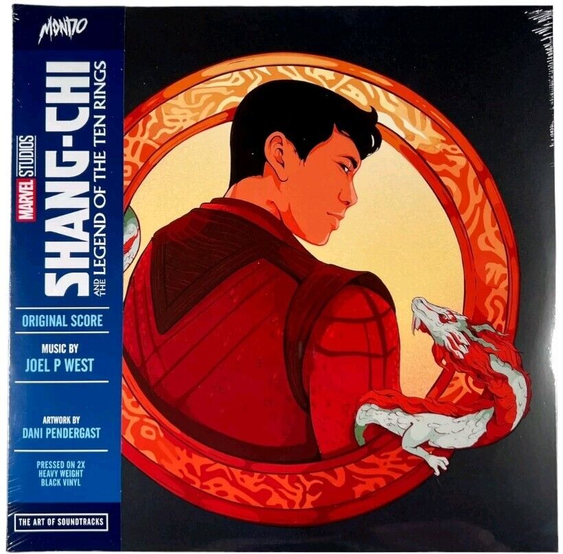 Shang-Chi and the Legend of the Ten Rings Mondo Black Vinyl 2X LP with OBI - NEW