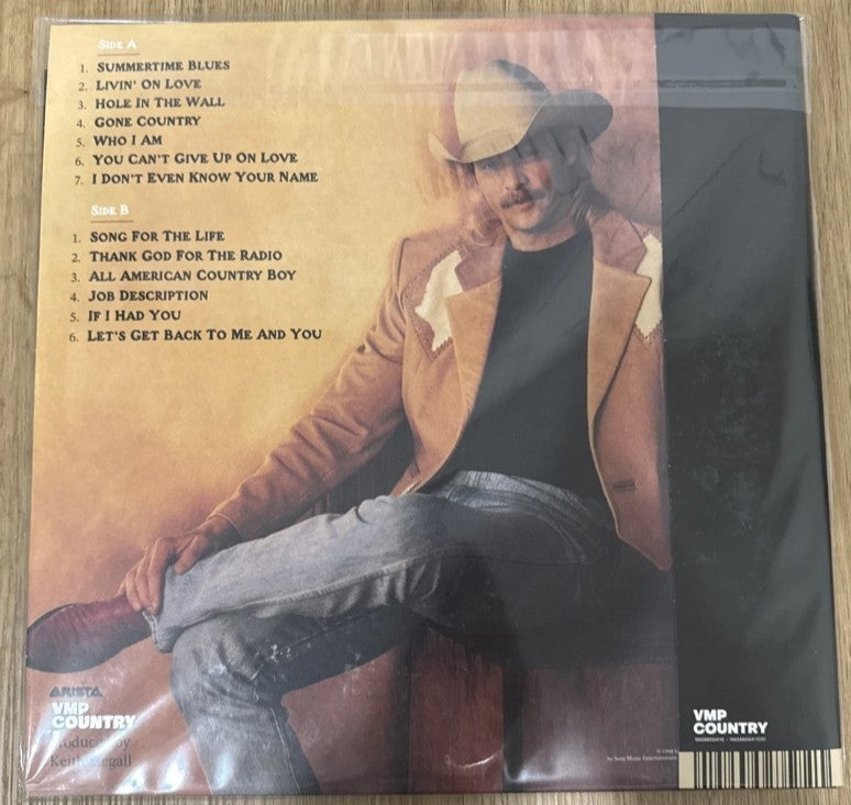 Alan Jackson - Who I Am - Gold Galaxy, 180g Vinyl W/ VMP Deluxe Reading Booklet