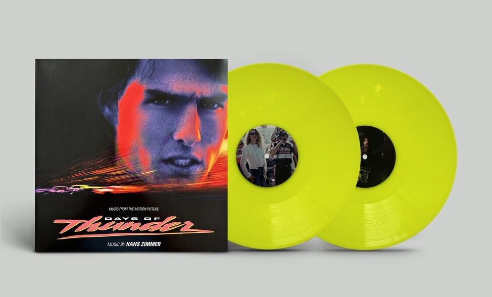 DAYS OF THUNDER ~ Original 1990 SOUNDTRACK SCORE ~ OST Vinyl Record 2 LP Limited