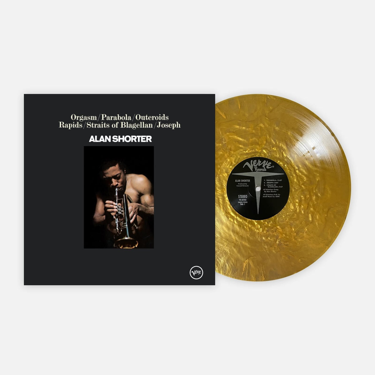 Alan Shorter "Orgasm" Metallic Gold Vinyl Record (Limited Edition /750) 180G RTI