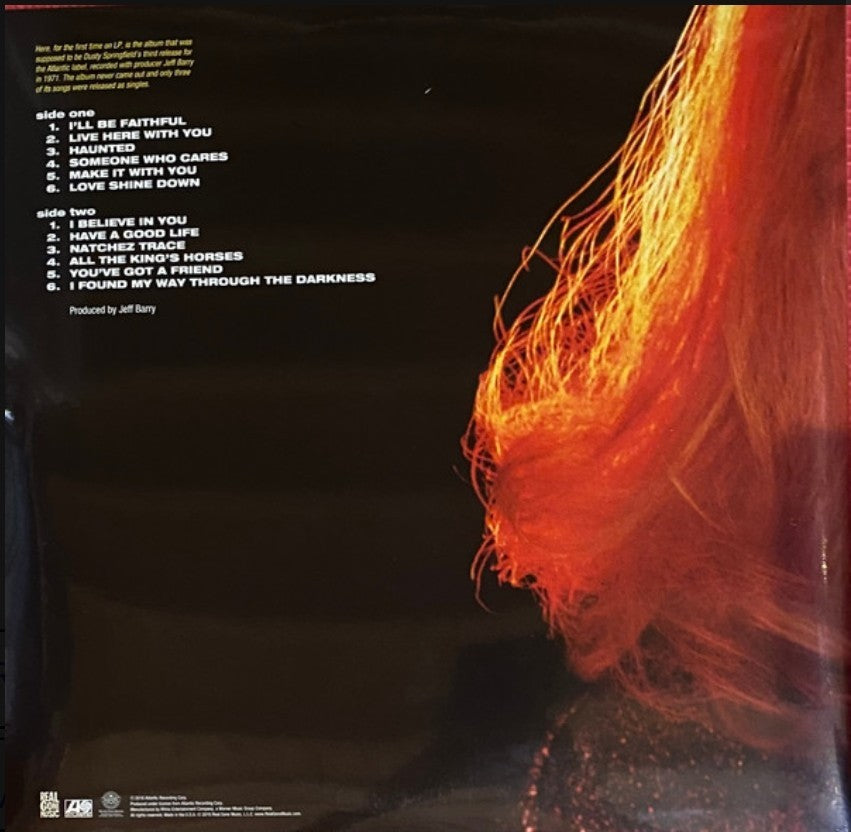 DUSTY SPRINGFIELD FAITHFUL LP ORANGE SMOKE VINYL LIMITED