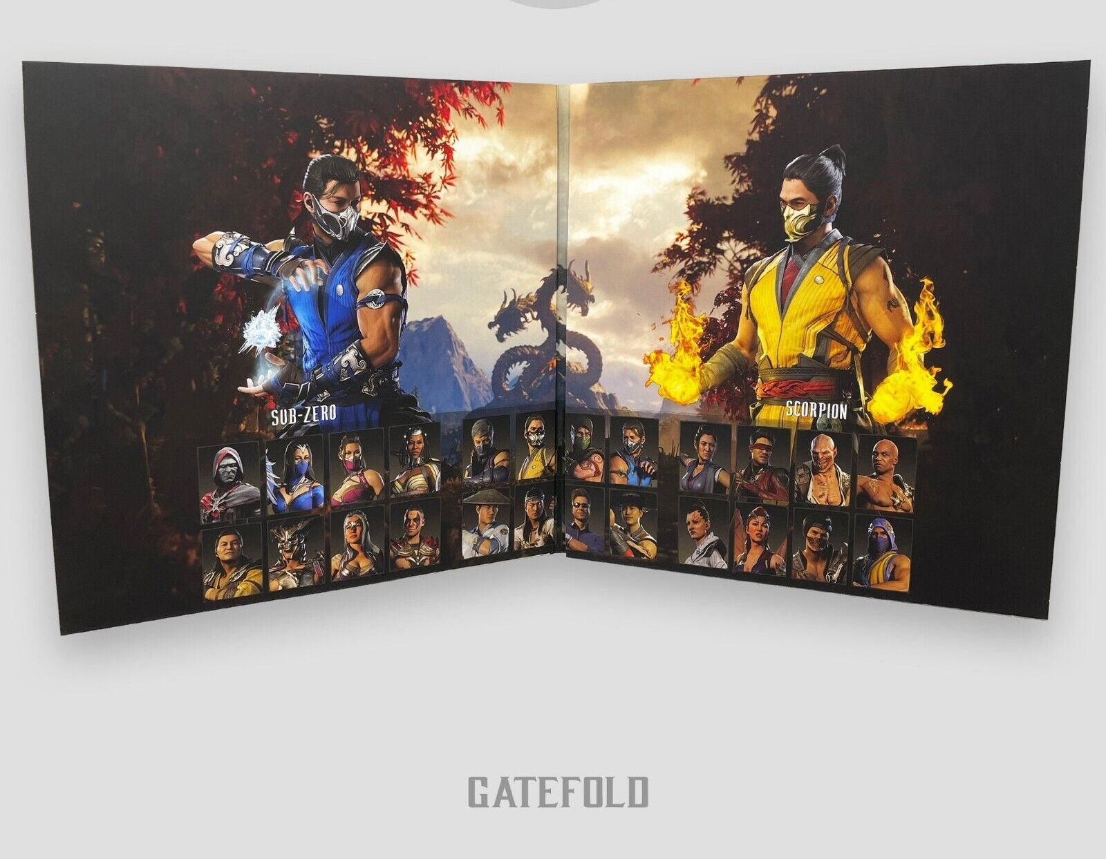 Mortal Kombat 1 PS5 XBOX SOUNDTRACK 3LP Vinyl Record PICTURE DISCS Moonshake