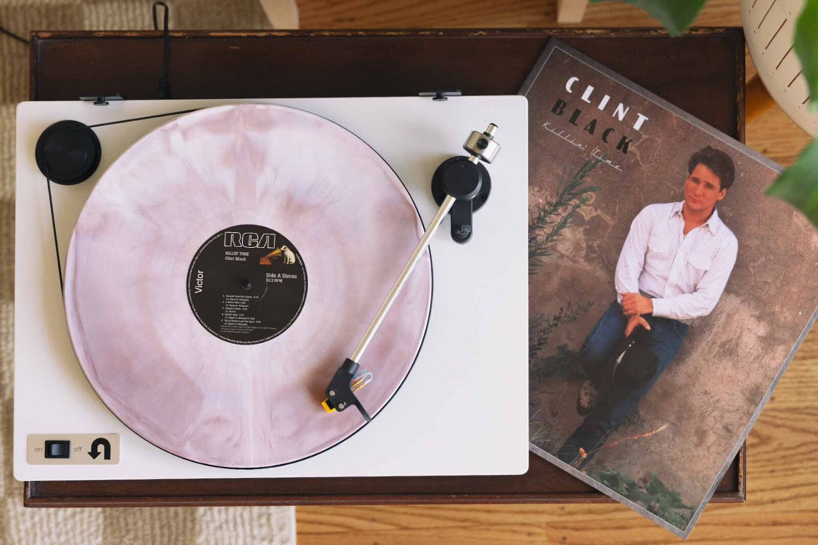 CLINT BLACK KILLIN TIME VINYL LE BROWN SWIRL 180 GRAM LP A BETTER MAN LTD