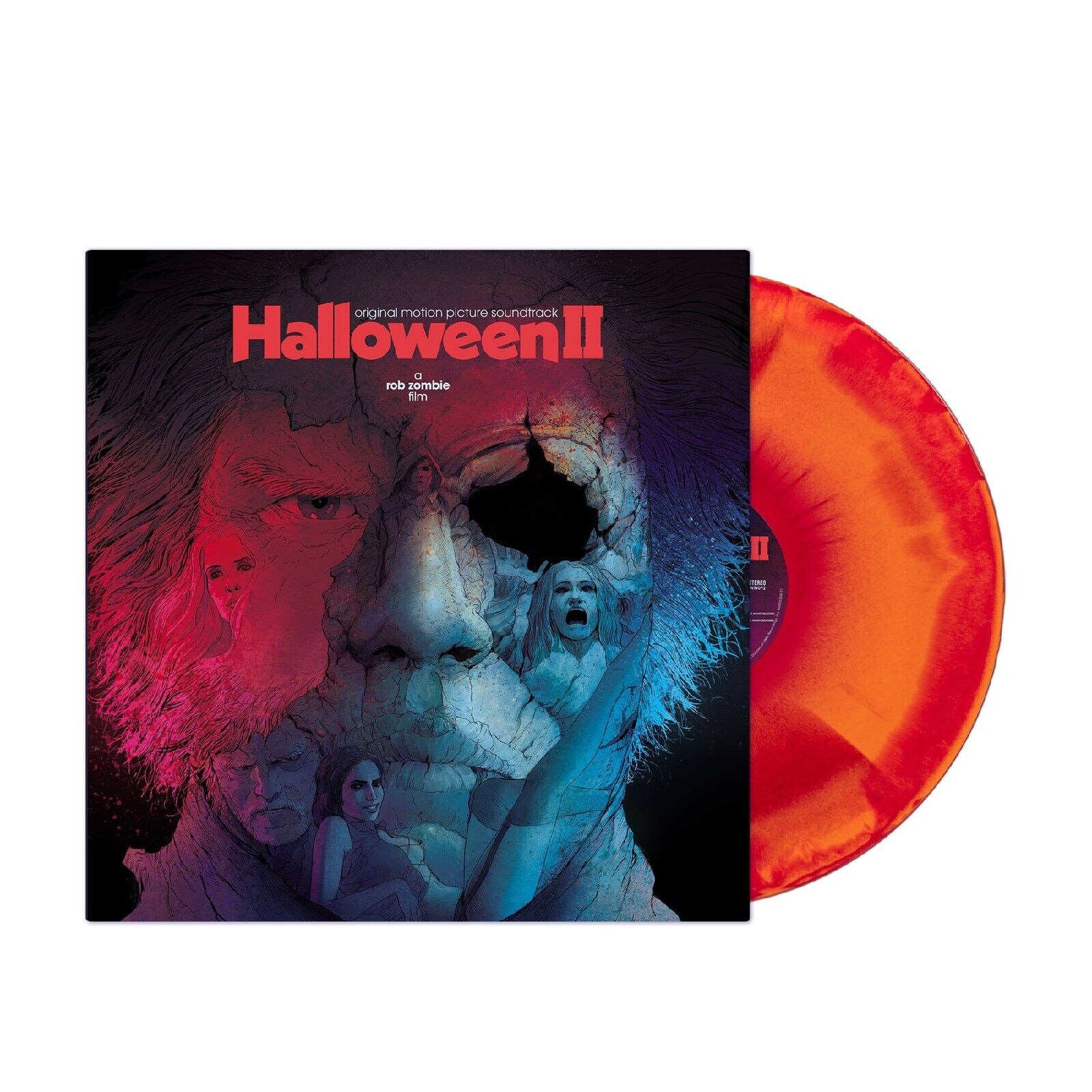 Halloween II Rob Zombie's Original Soundtrack Orange Color Vinyl LP Waxwork