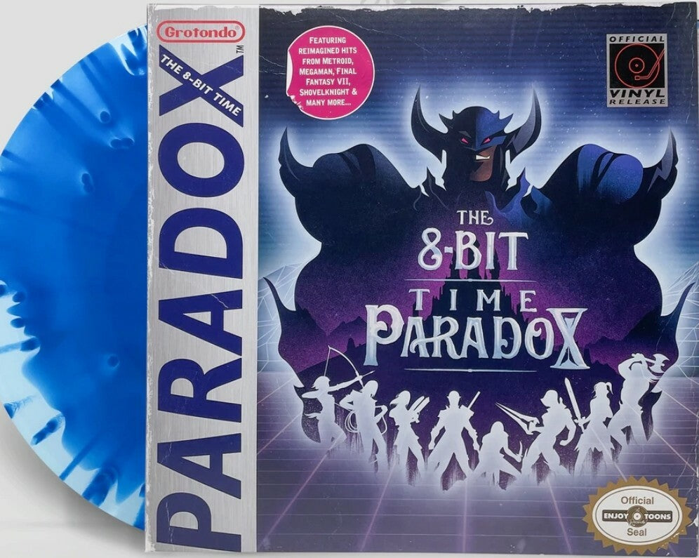 8 Bit Time Paradox Color Splatter VINYL LP Record *Nintendo OST* LIMITED 100
