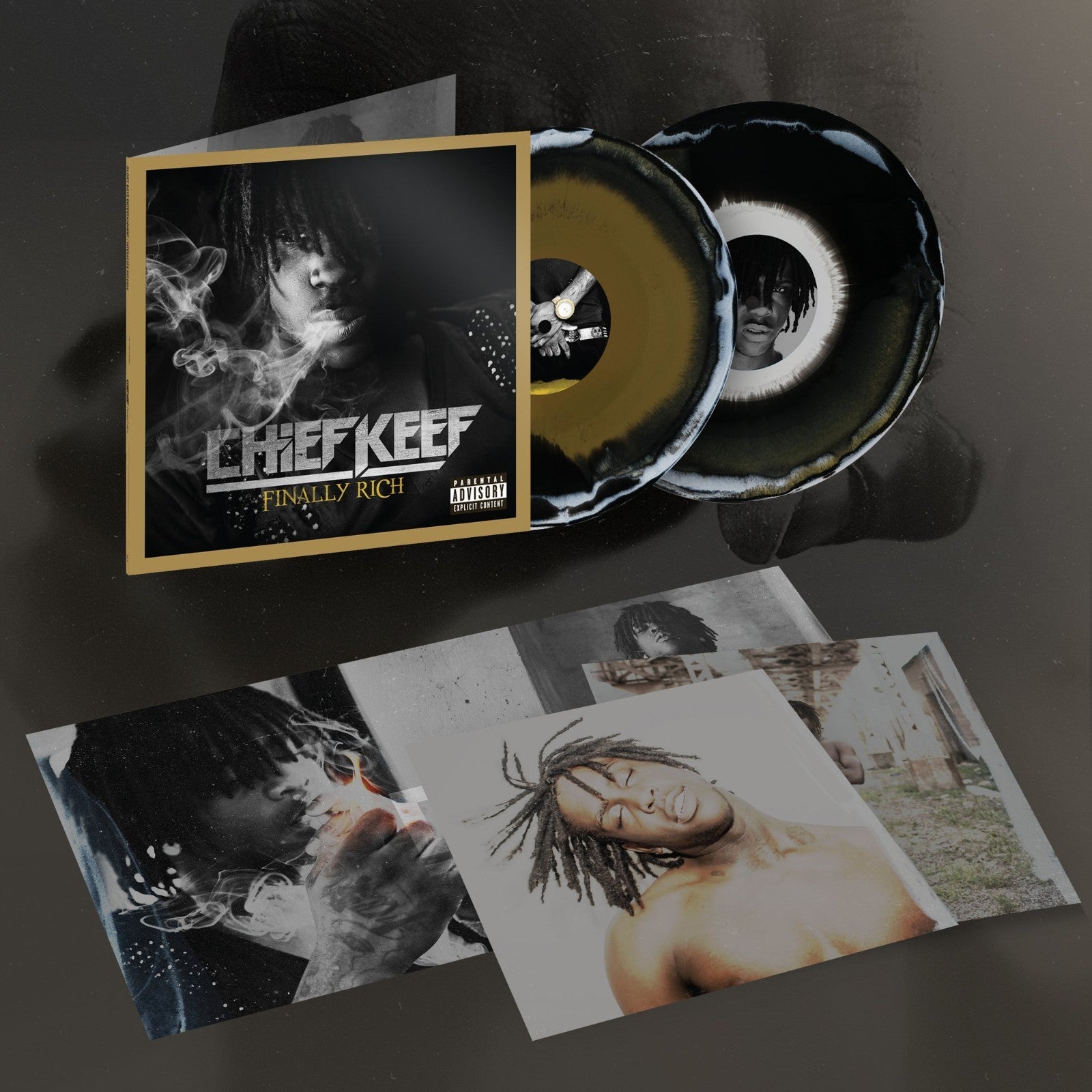 Chief Keef Finally Rich Vinyl 2xLP | Deluxe IVC Edition /3000