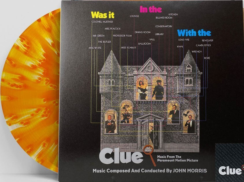 Clue Movie Soundtrack LIMITED Vinyl LP (Flames On The Side Of My Face Color) 12"