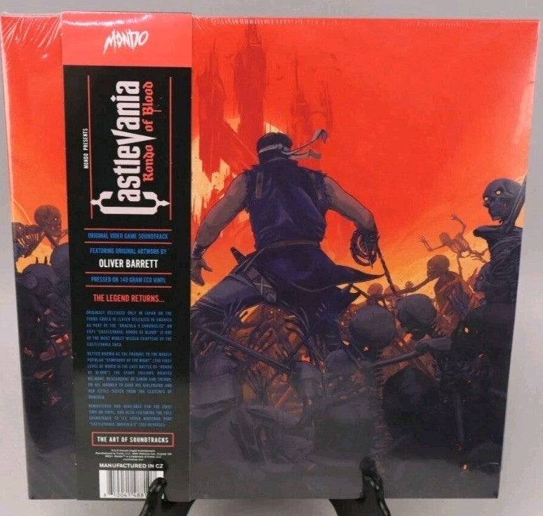 CASTLEVANIA RONDO OF BLOOD - Soundtrack, Ltd 2 LP LIMITED COLOR VINYL Gatefold