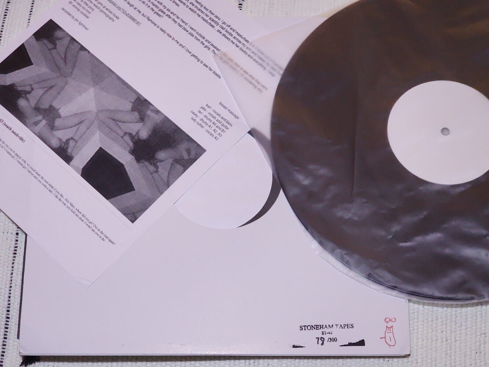 BREAST MASSAGE- SOILED FANTASIES Obscure HeavyMetal Rock Vinyl LP DiarrheaPlanet