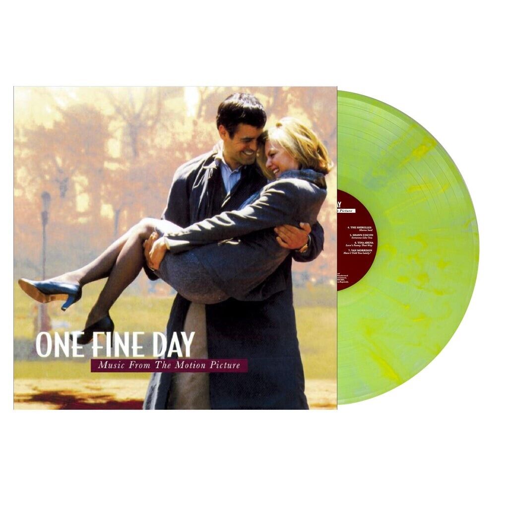 ONE FINE DAY LP - Various Artists SOUNDTRACK OST 2023 CLEAR YELLOW SWIRL VINYL