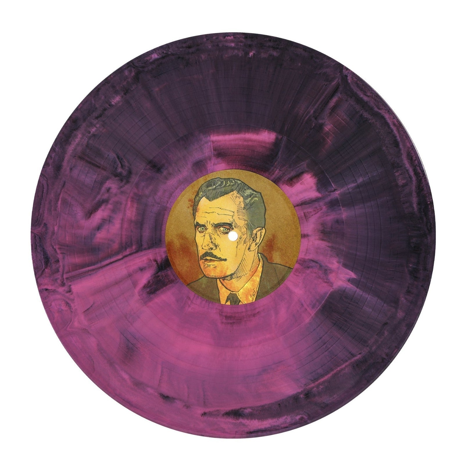 House On Haunted Hill Soundtrack Pink and Black Vinyl Record New 850053152702